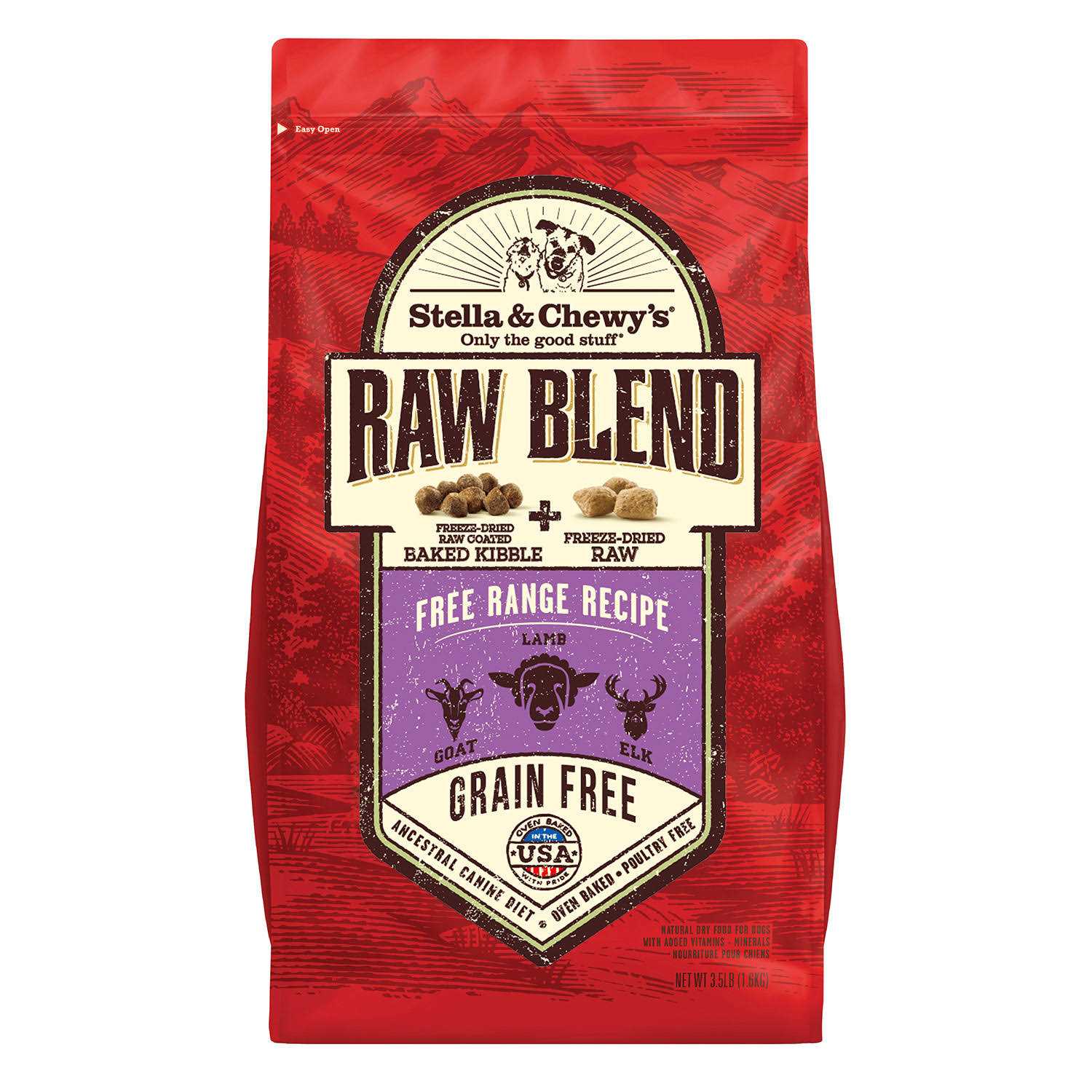Stella & Chewy’s Raw Blend Red Meat Recipe Dog Food