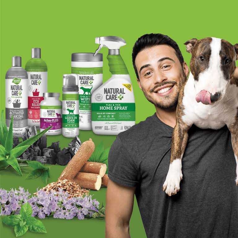 Natural Care Flea and Tick Home Spray for Dogs, Cats and Home