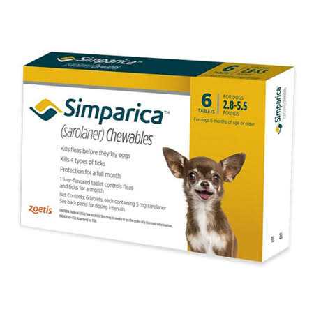 Simparica Chewable Tablets for Dogs