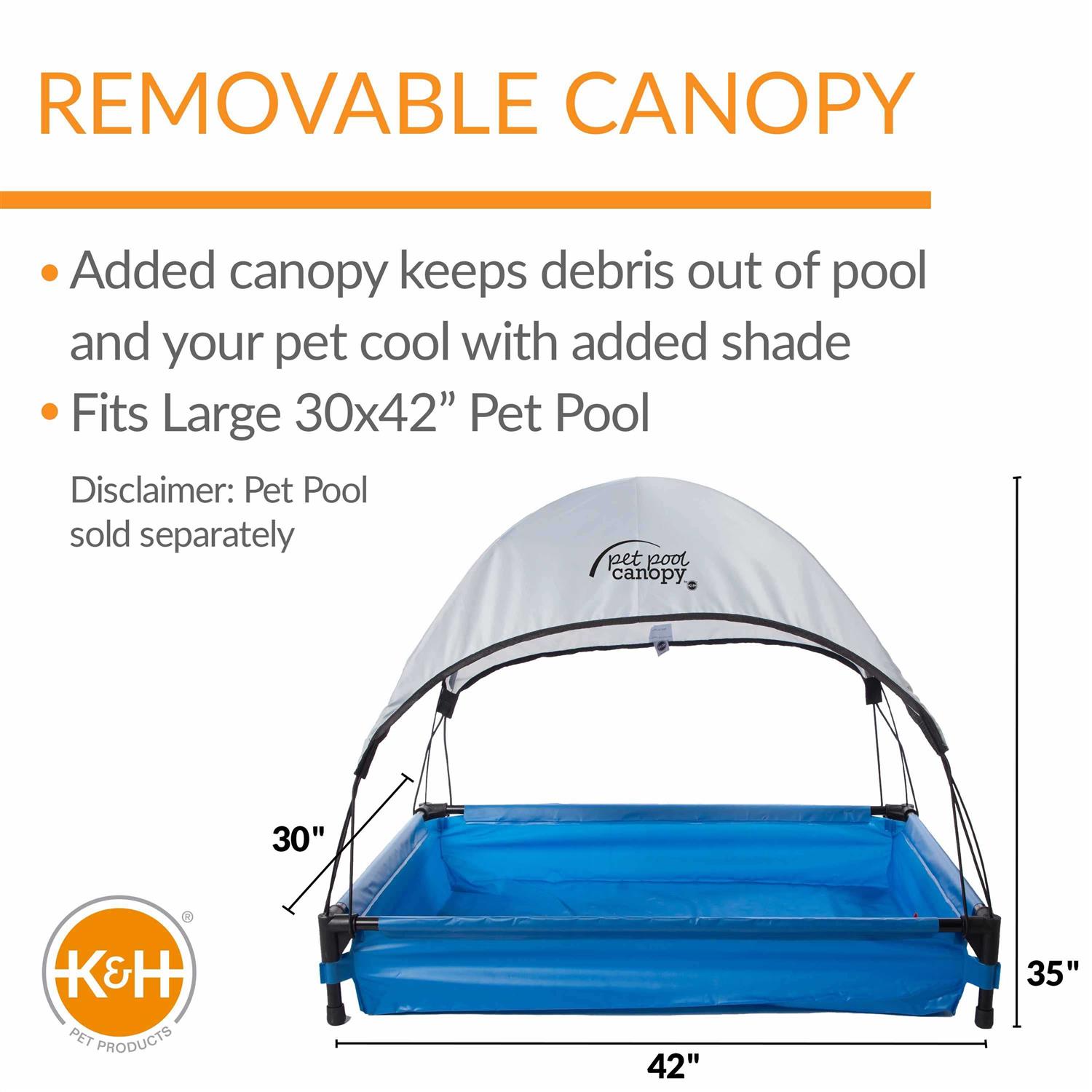 K&H Pet Products Pet Pool Canopy