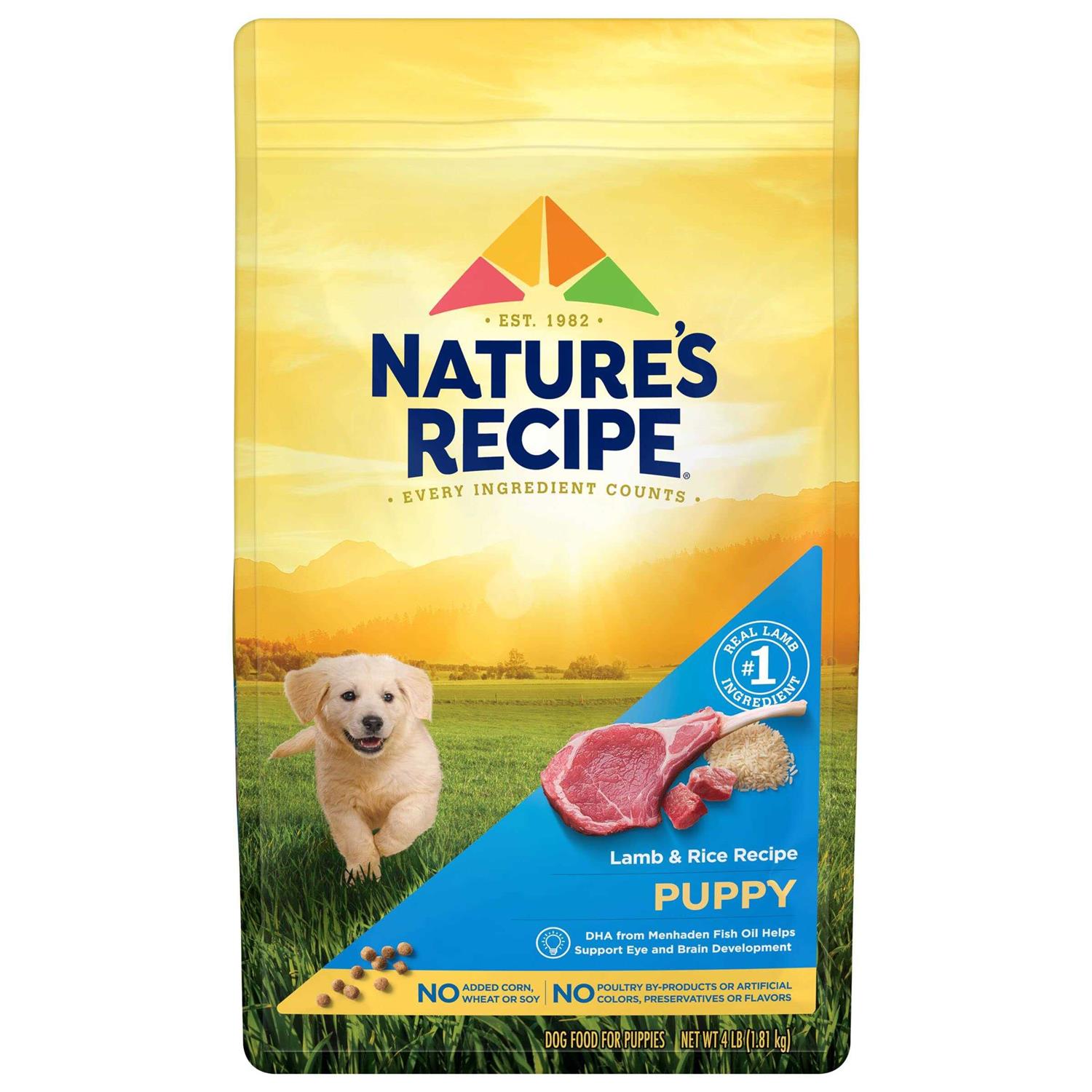 Natures Recipe Puppy Dry Dog Food Lamb & Rice