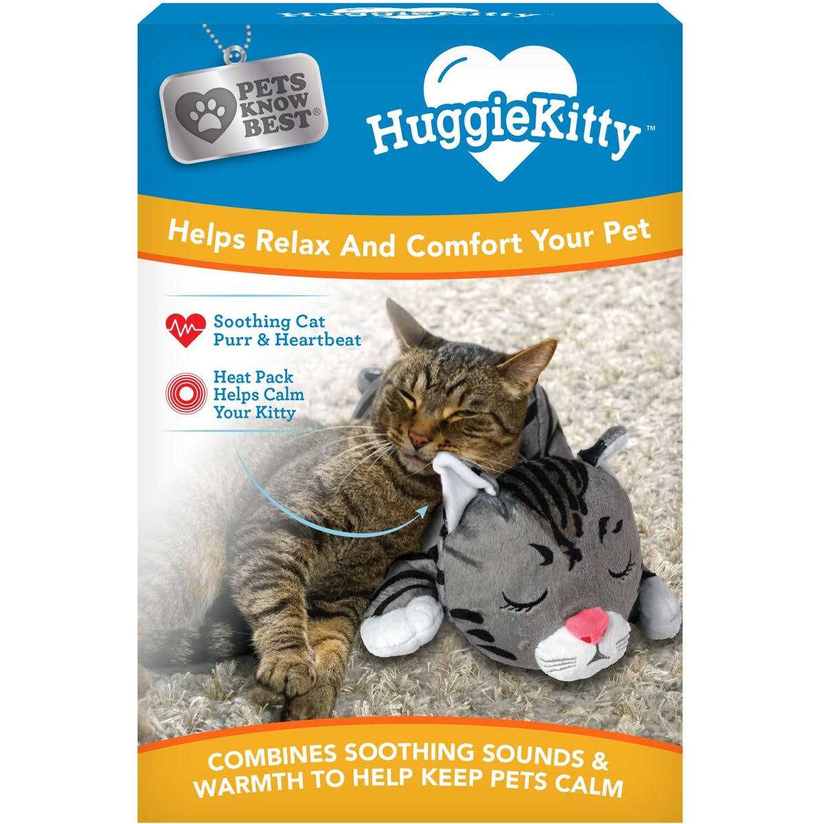 Pets Know Best Huggie Kitty Cat Toy