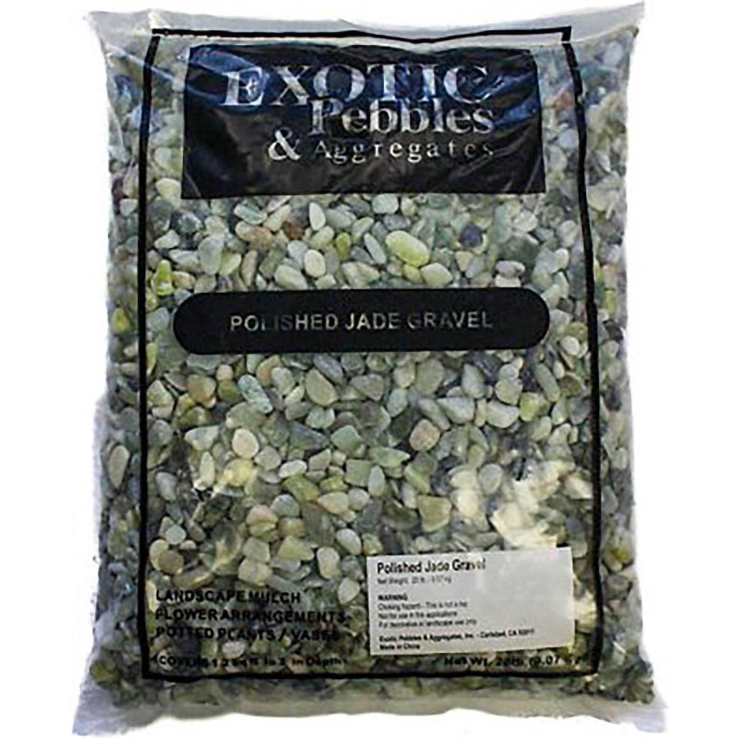 Exotic Pebbles Polished Jade Reptile & Terrarium Gravel