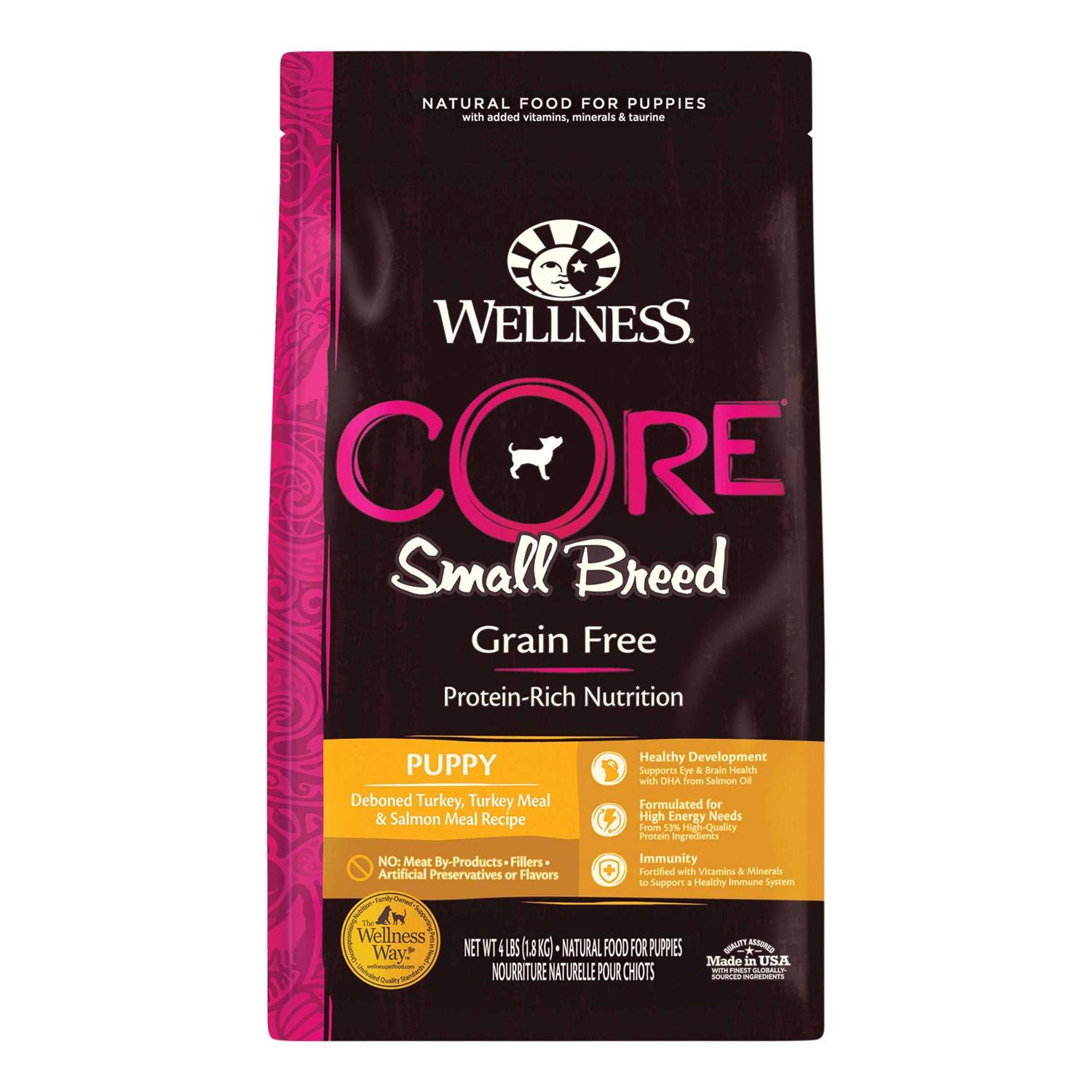 Wellness CORE Natural Grain Free Small Breed Dry Puppy Food