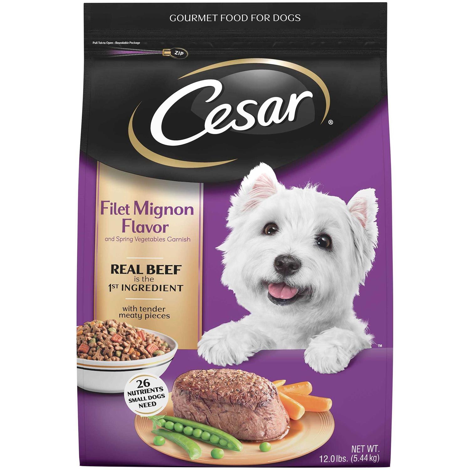 Cesar Small Breed Spring Vegetables Dry Dog Food
