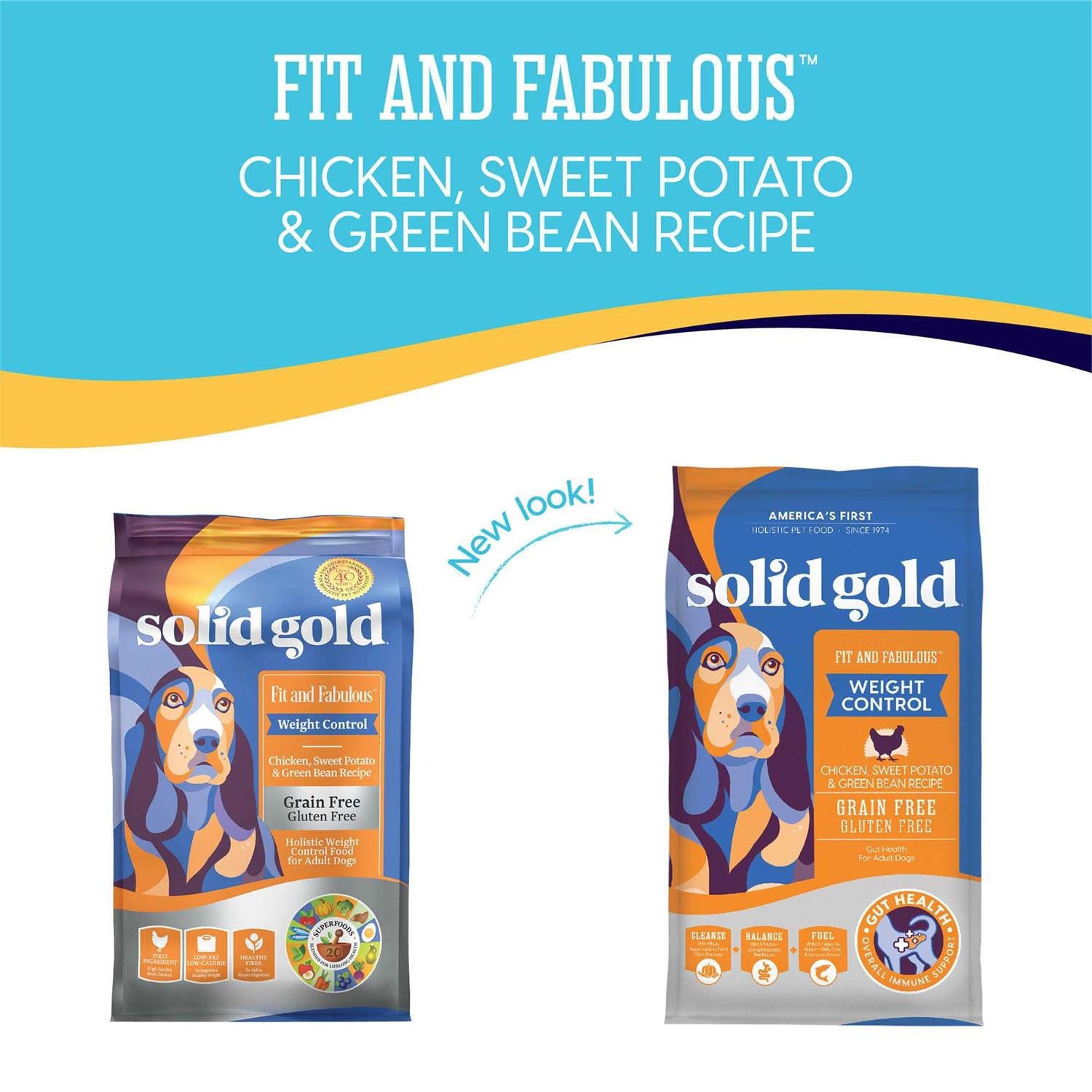 Solid Gold Fit Fabulous Weight Control Grain-Free Chicken