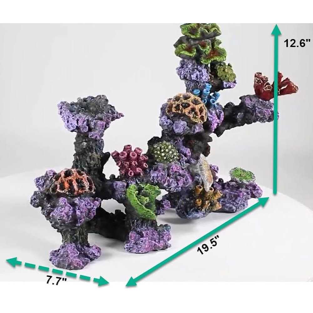 Penn-Plax Coral Reef Arch Aquarium Decoration Extra Large