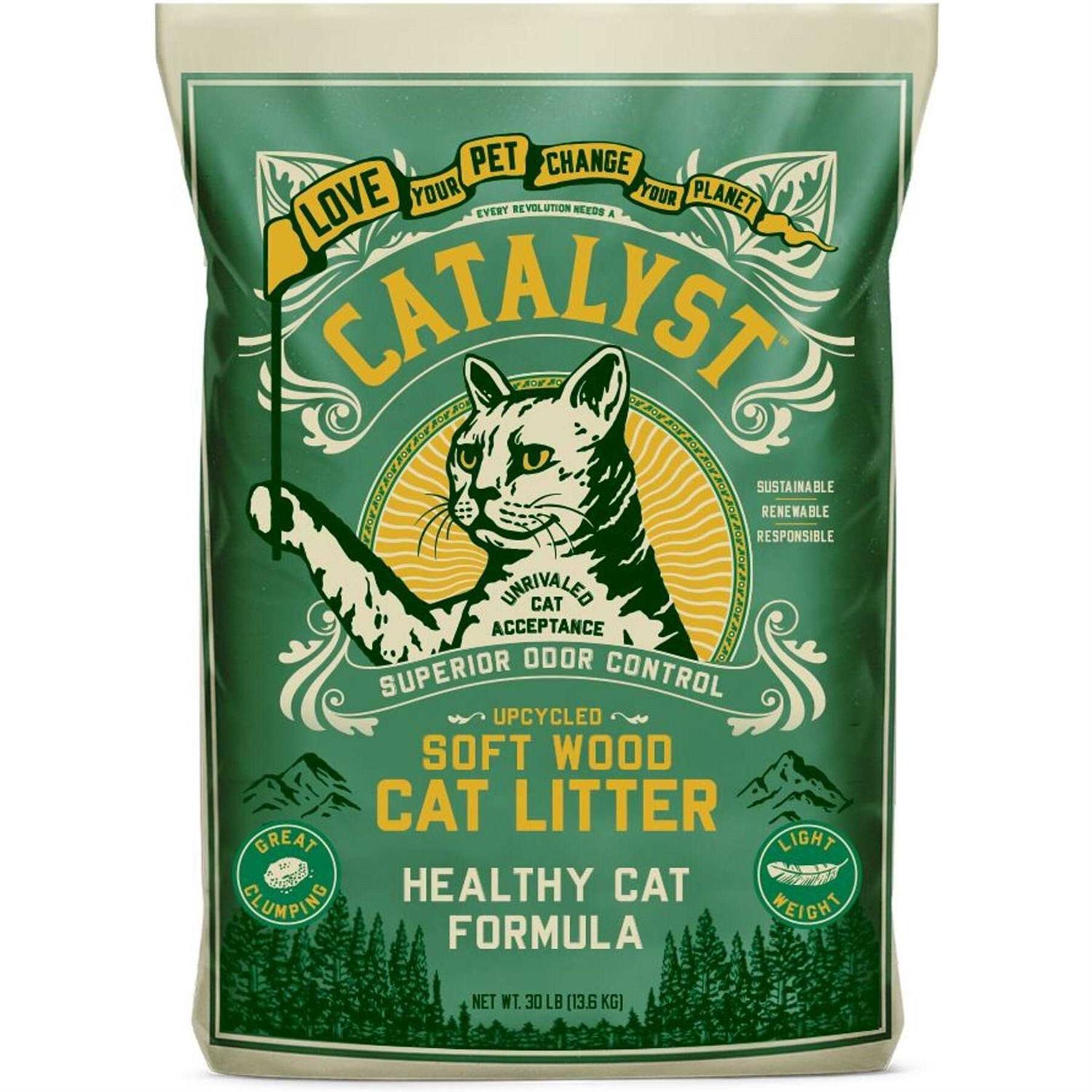 Catalyst Cat Litter Soft Wood