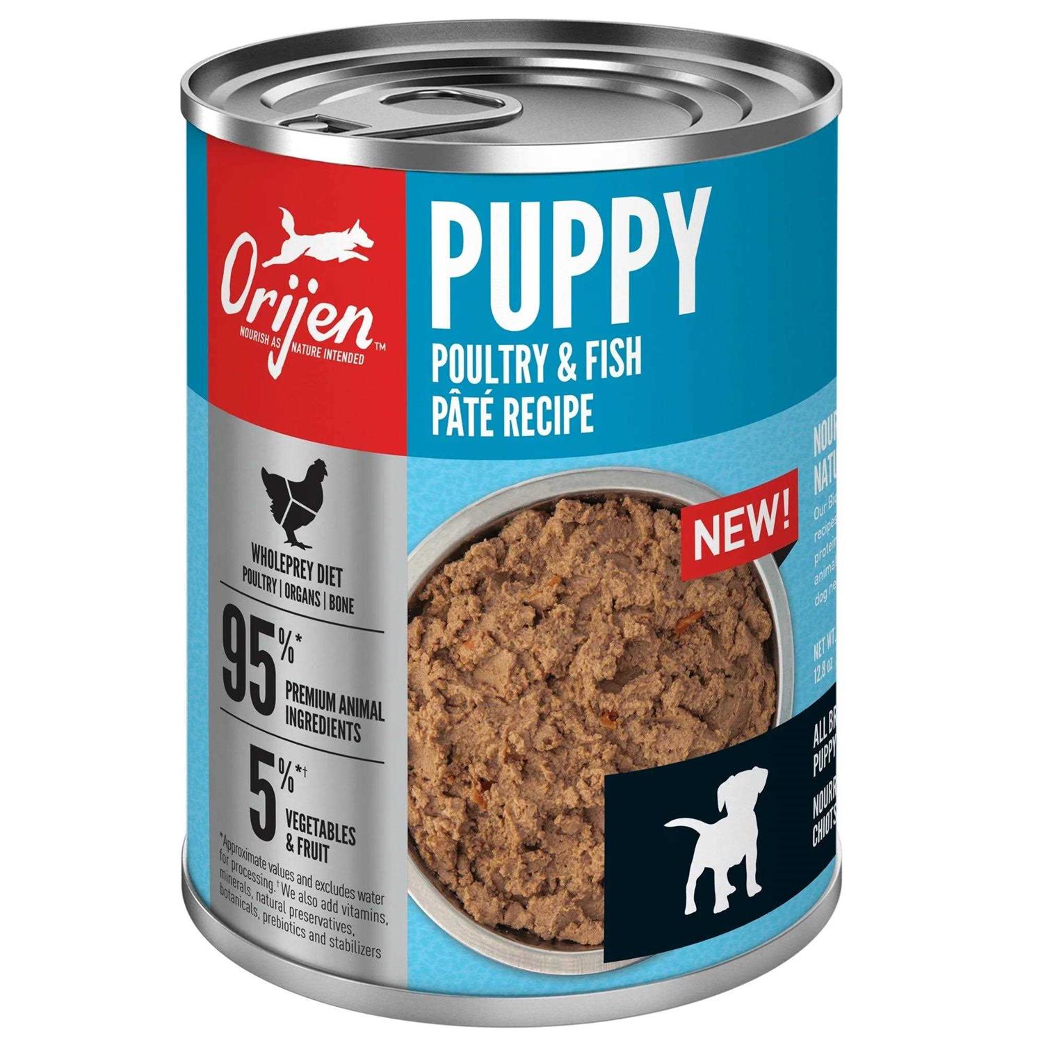 Orijen Puppy Poultry & Fish Pate Dog Food