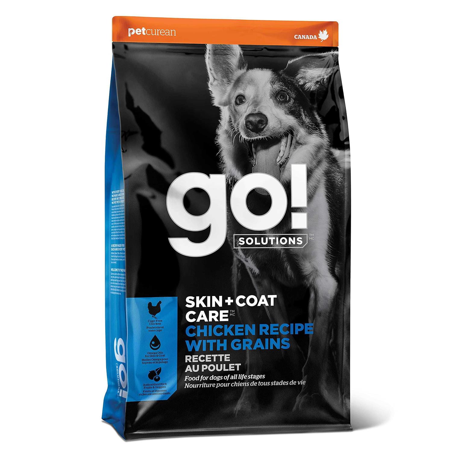 Go! Solutions Skin + Coat Care Chicken Recipe Dry Dog Food