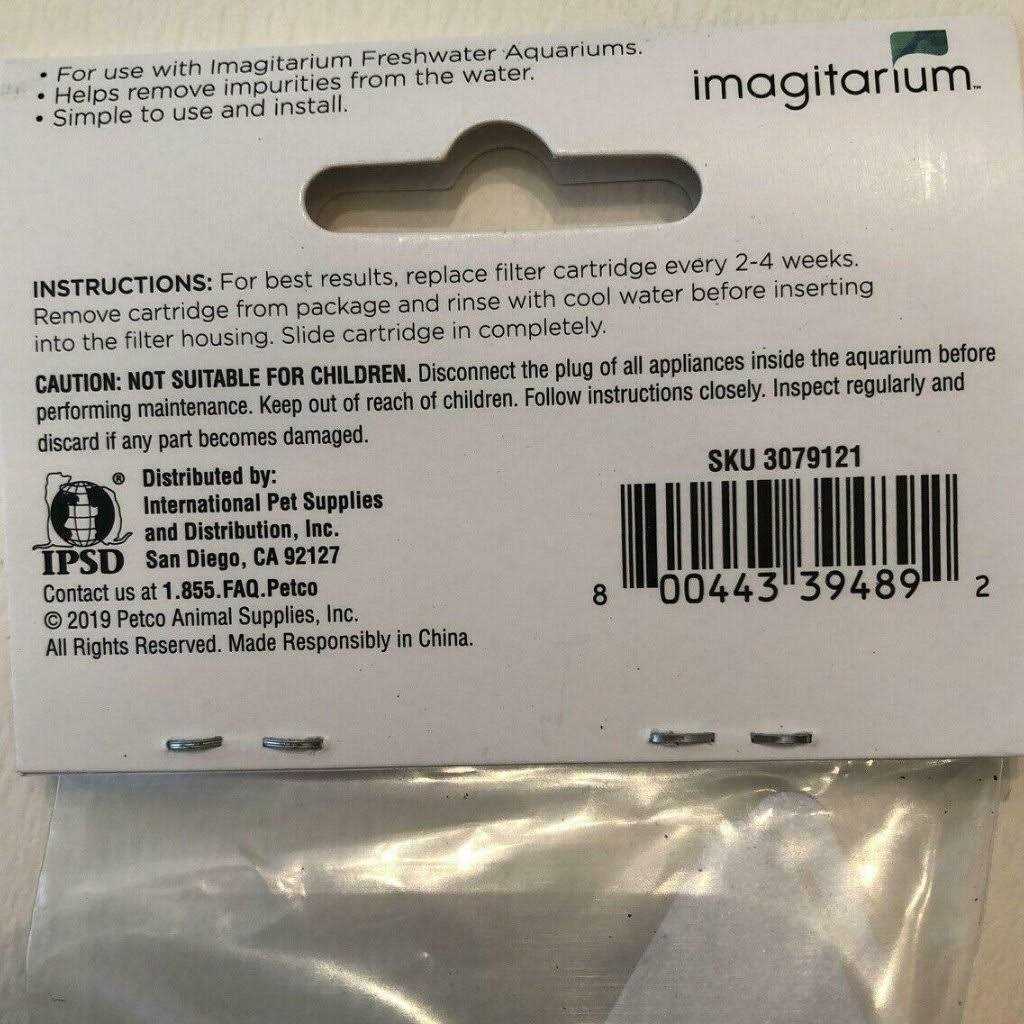 Imagitarium Replacement B/C Small Filter Cartridges