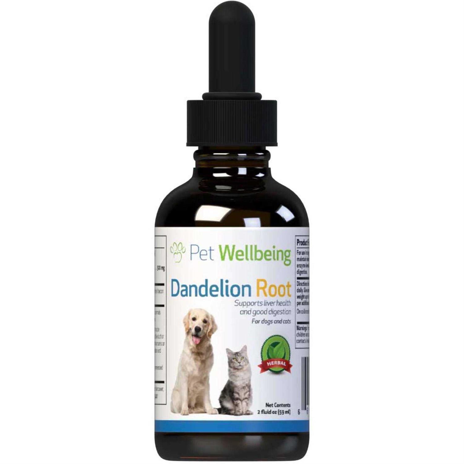 Pet Wellbeing -Dandelion Root for Cat Liver and Digestive Support