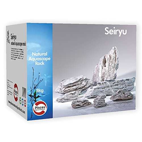 Pisces 15lb Seiryu Rock for Aquascaping, Aquariums, Terrariums, Vivariums