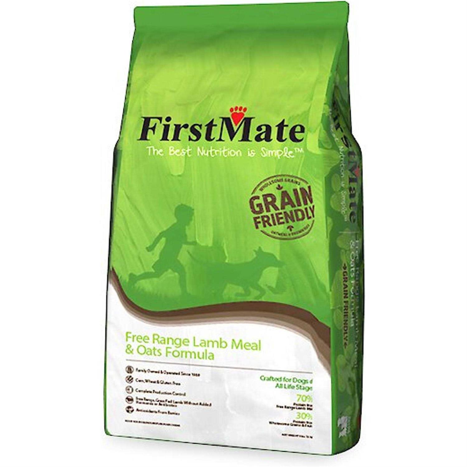 FirstMate Grain Friendly Formula Dog Food Free Range Lamb & Oats