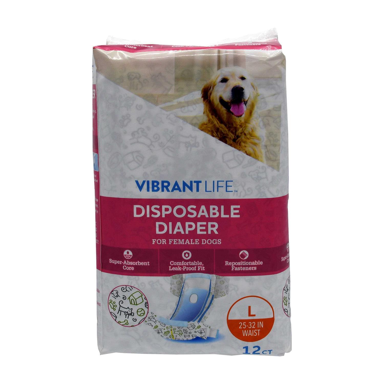 Vibrant Life Dog Diapers