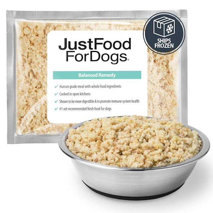 JustFoodForDogs Diets Balanced Remedy Frozen Dog Food