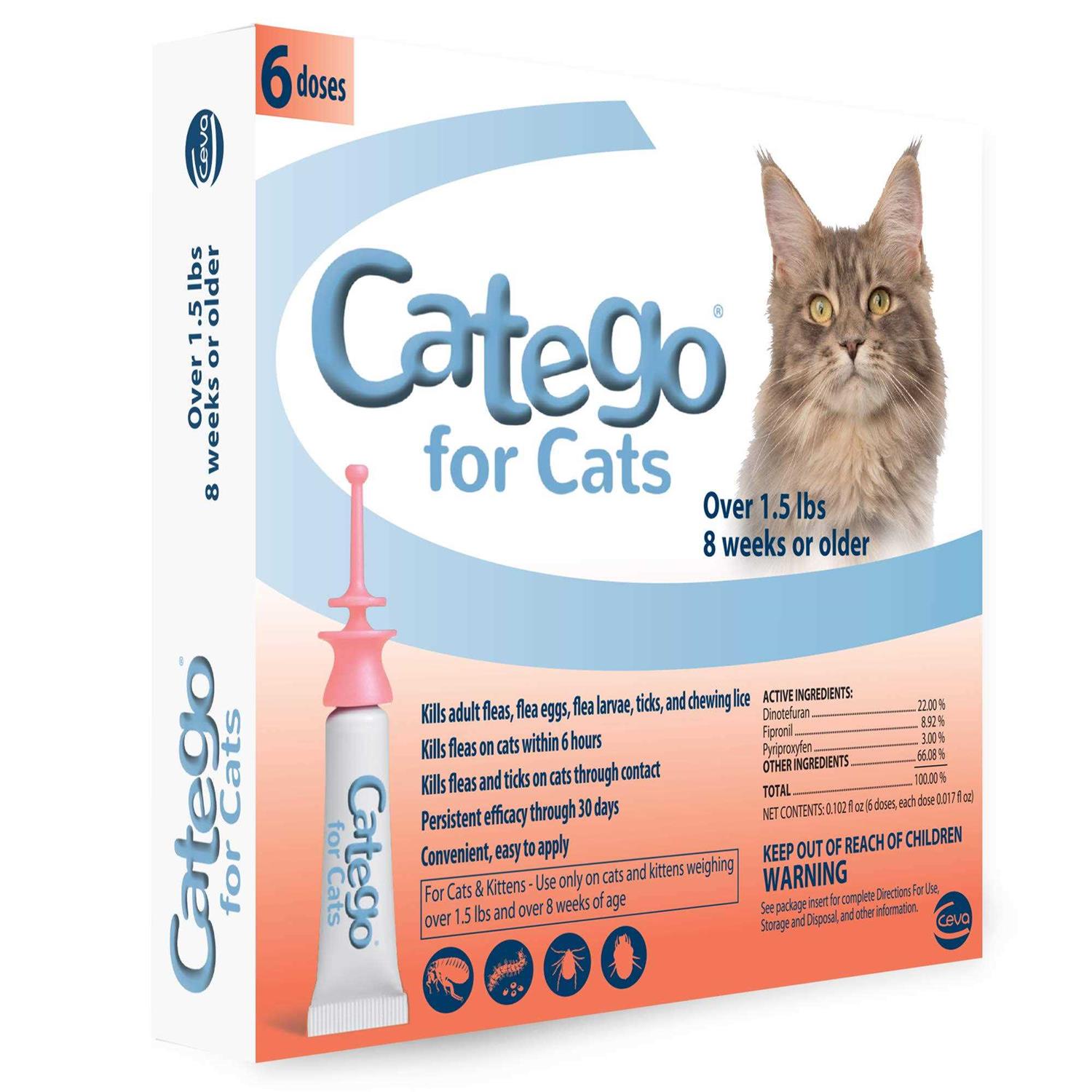 Catego Flea & Tick Treatment for Cats