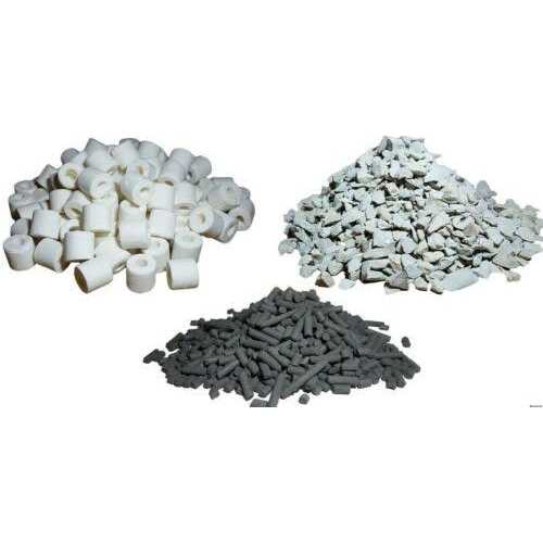 Aquafa 4 lb Aquarium Fitler Media ceramic Rings Bio ceramic Filter Media for Pond Fish Tank canister Filter