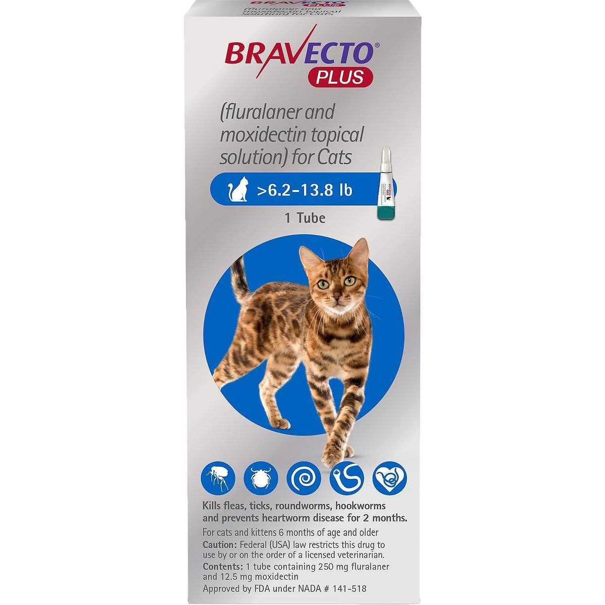 Bravecto Plus Topical Solution for Cats