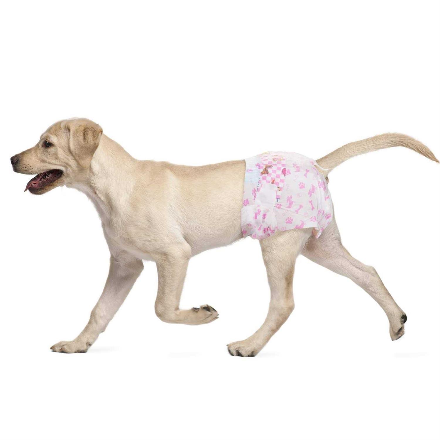 Dono Disposable Dog Diapers Female Super Absorbent Doggie Diaper Rapid-Dry Gel Technology Puppy Diapers
