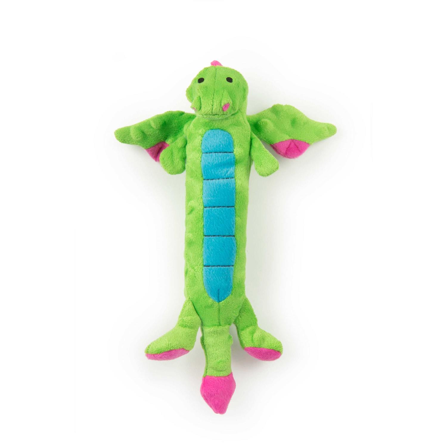 goDog Dragons Skinny Chew Guard Dog Toy