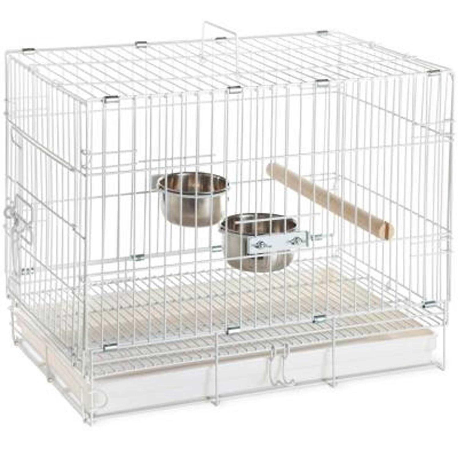 Prevue Pet White Travel Bird Cage