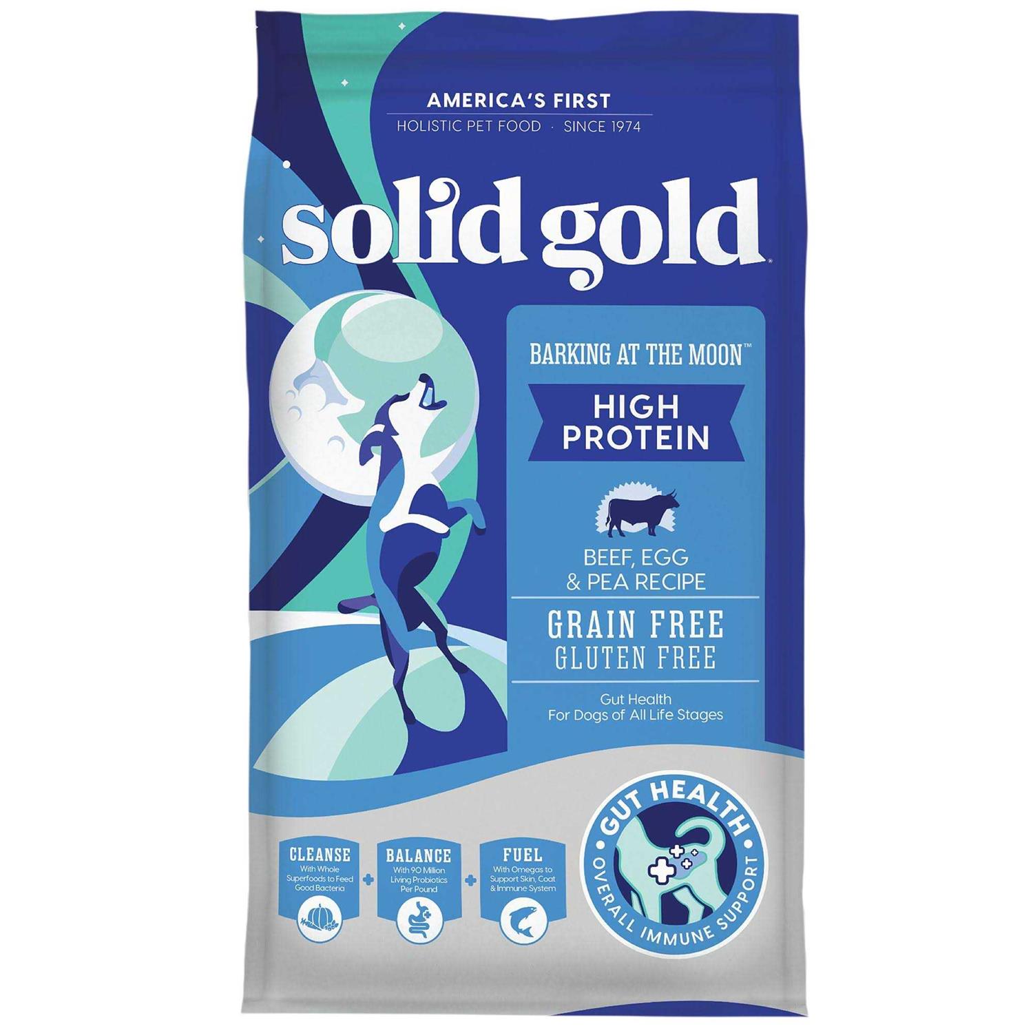 Solid Gold Barking at The Moon Grain-Free Beef Dry Dog Food