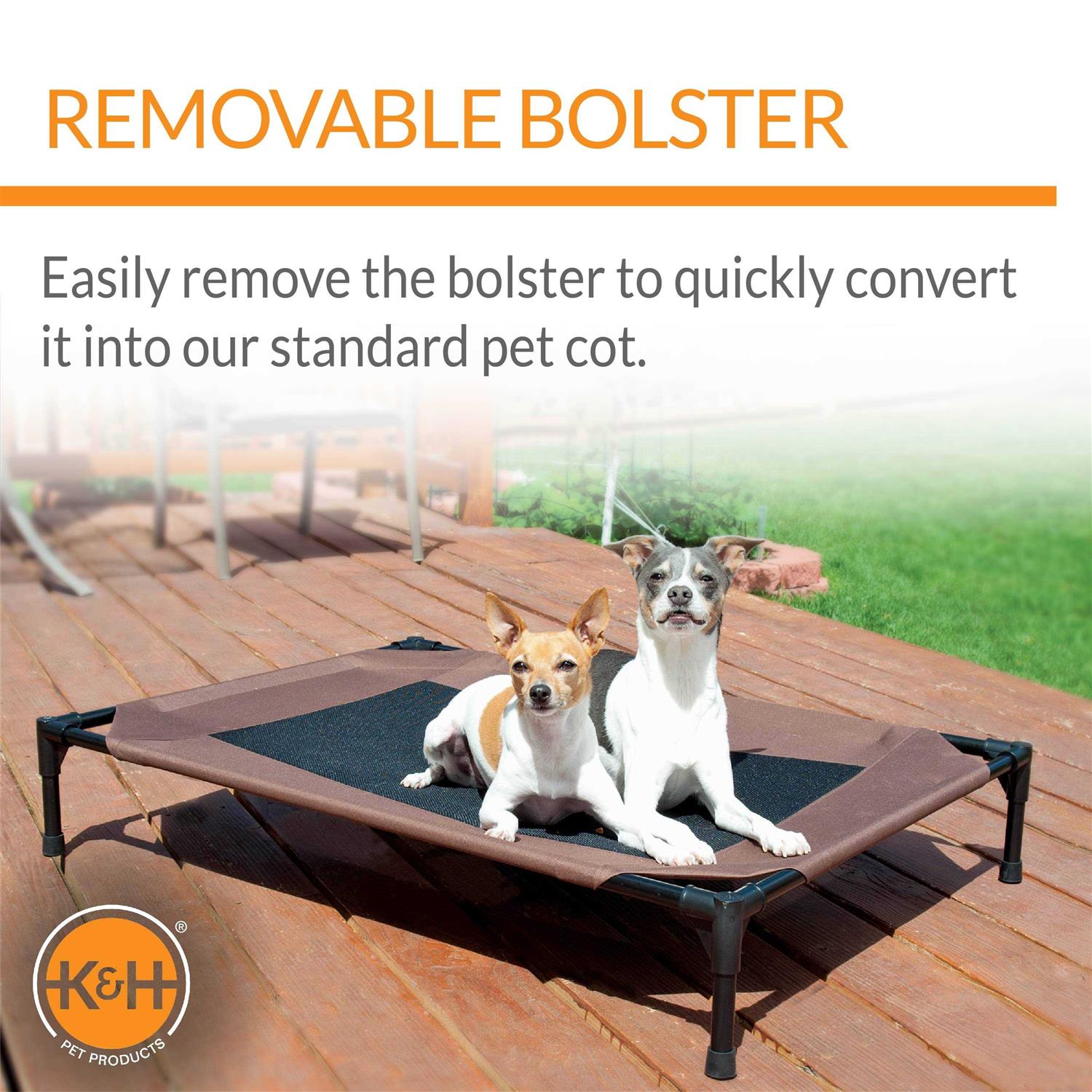 K&H Pet Products Original Bolster Pet Cot