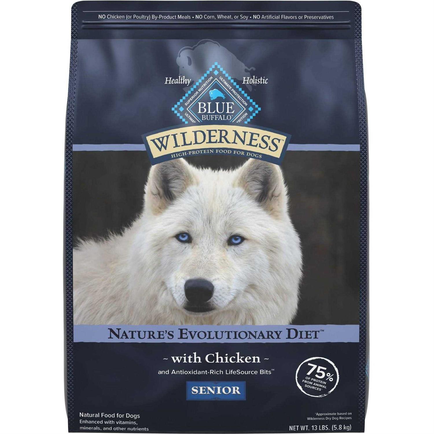 Blue Buffalo Wilderness Chicken Senior Dry Dog Food