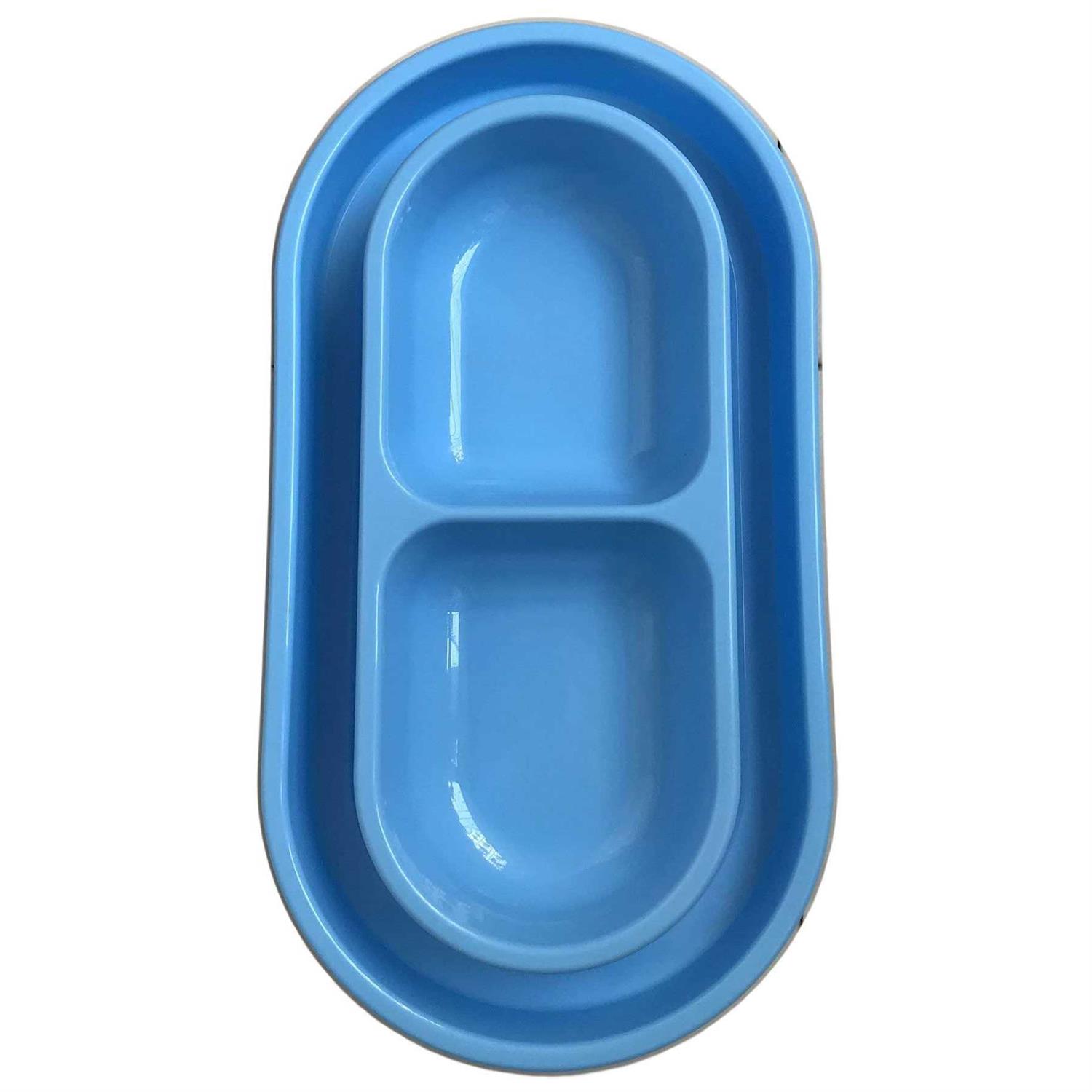 Ant Away Cat Dog Pet Food Bowl 32 Oz Food Water Bowls Dish for Small Medium Size Dogs Cats by With You6688