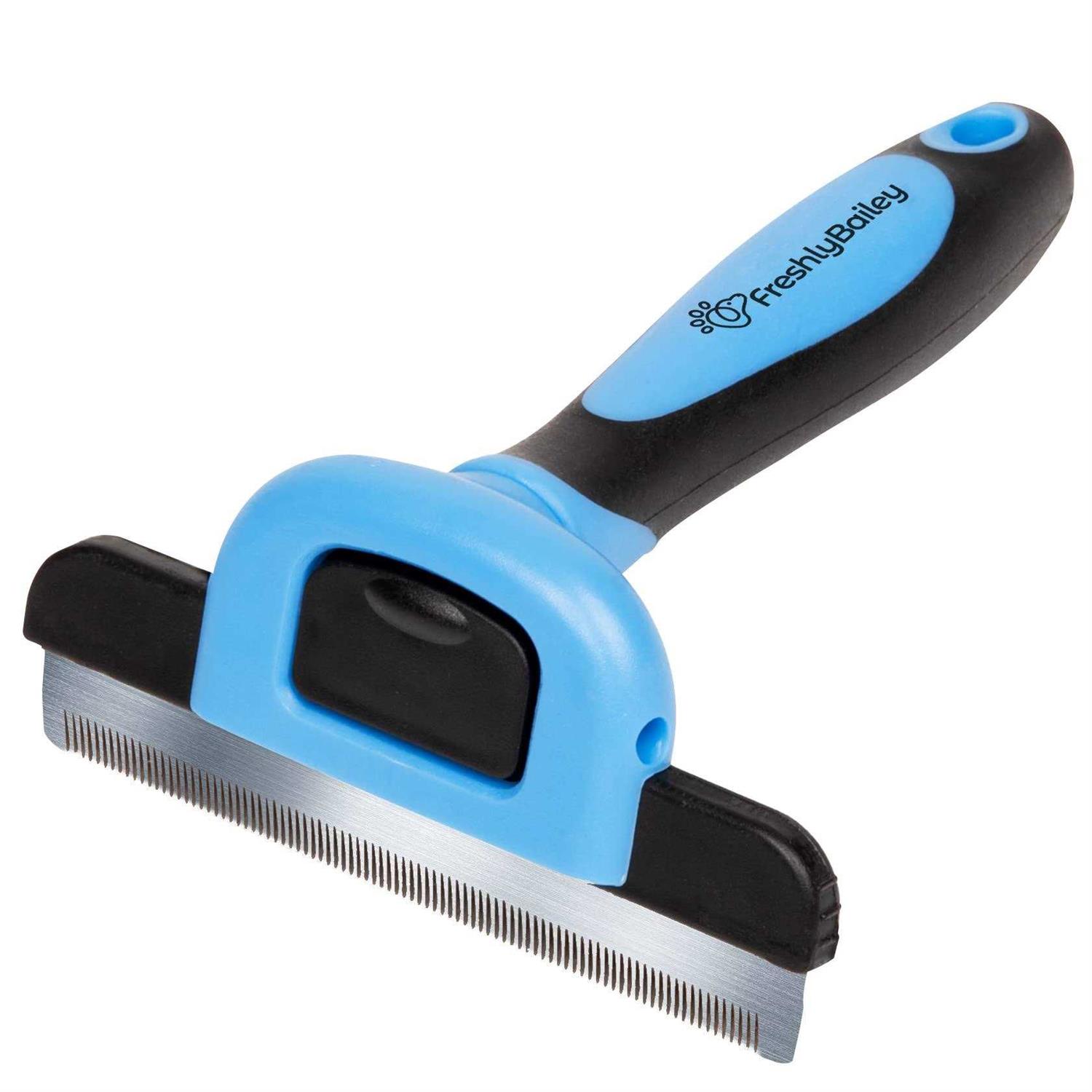 Freshly Bailey Deshedding Brush For Short Haired Dogs & Cats Cat and Dog Brush For Shedding Short Hair