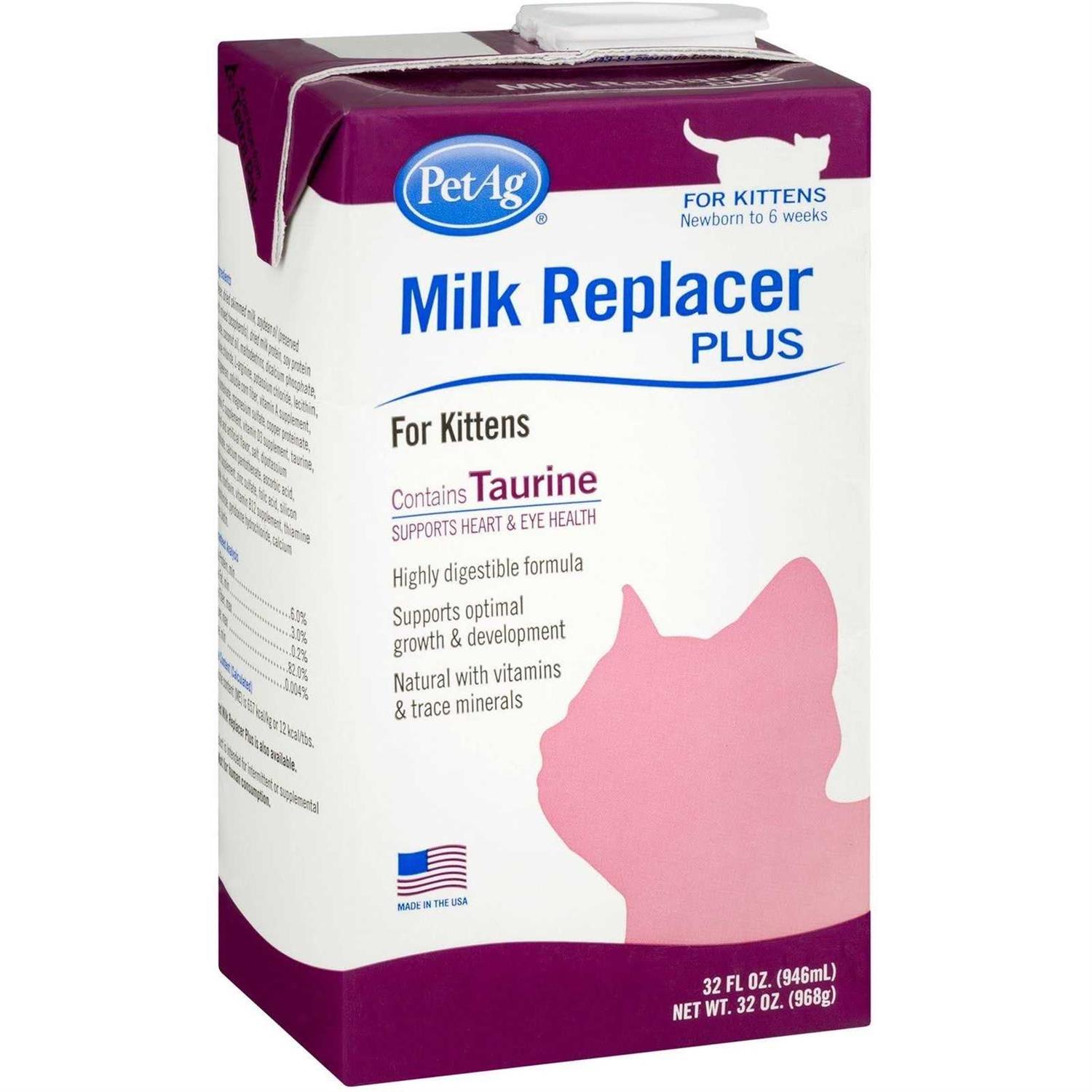 Pet-ag Milk Replacer Plus Liquid for Cats and Kittens