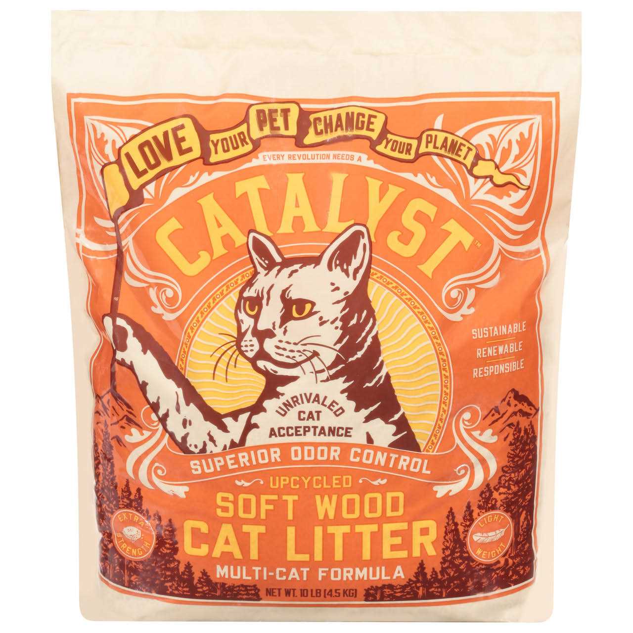 Catalyst Cat Litter Soft Wood