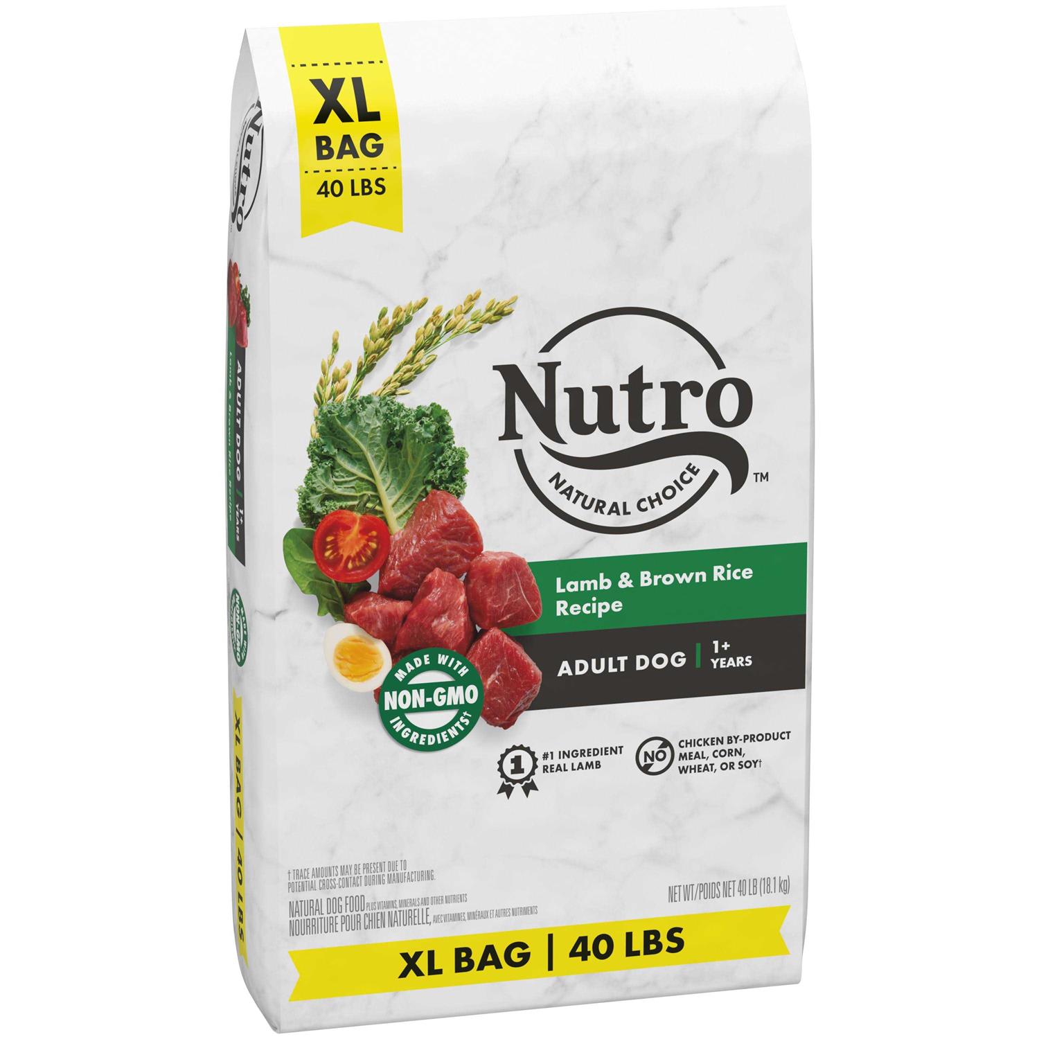 Nutro Natural Choice Adult Dry Dog Food Lamb Rice