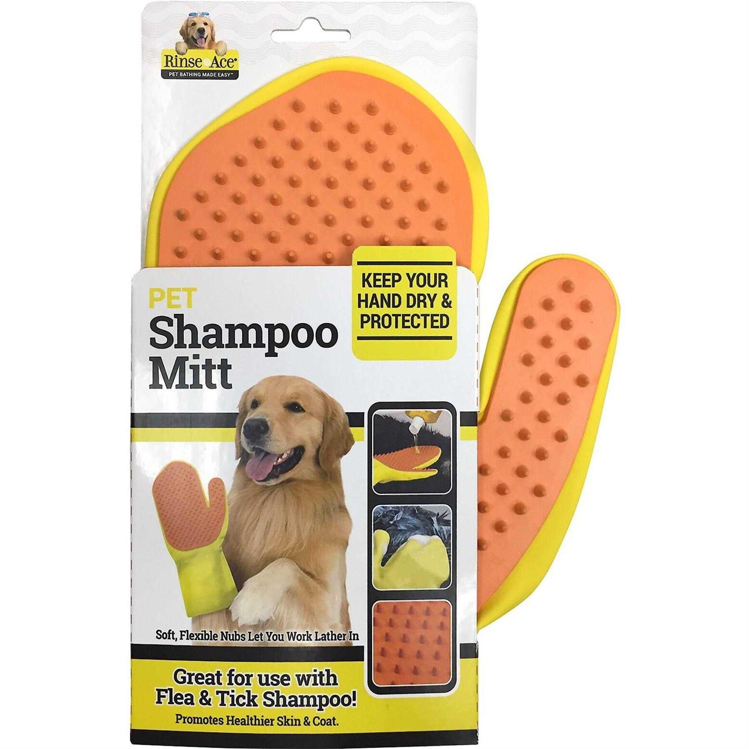Rinse Ace Pet Shampoo Mitt