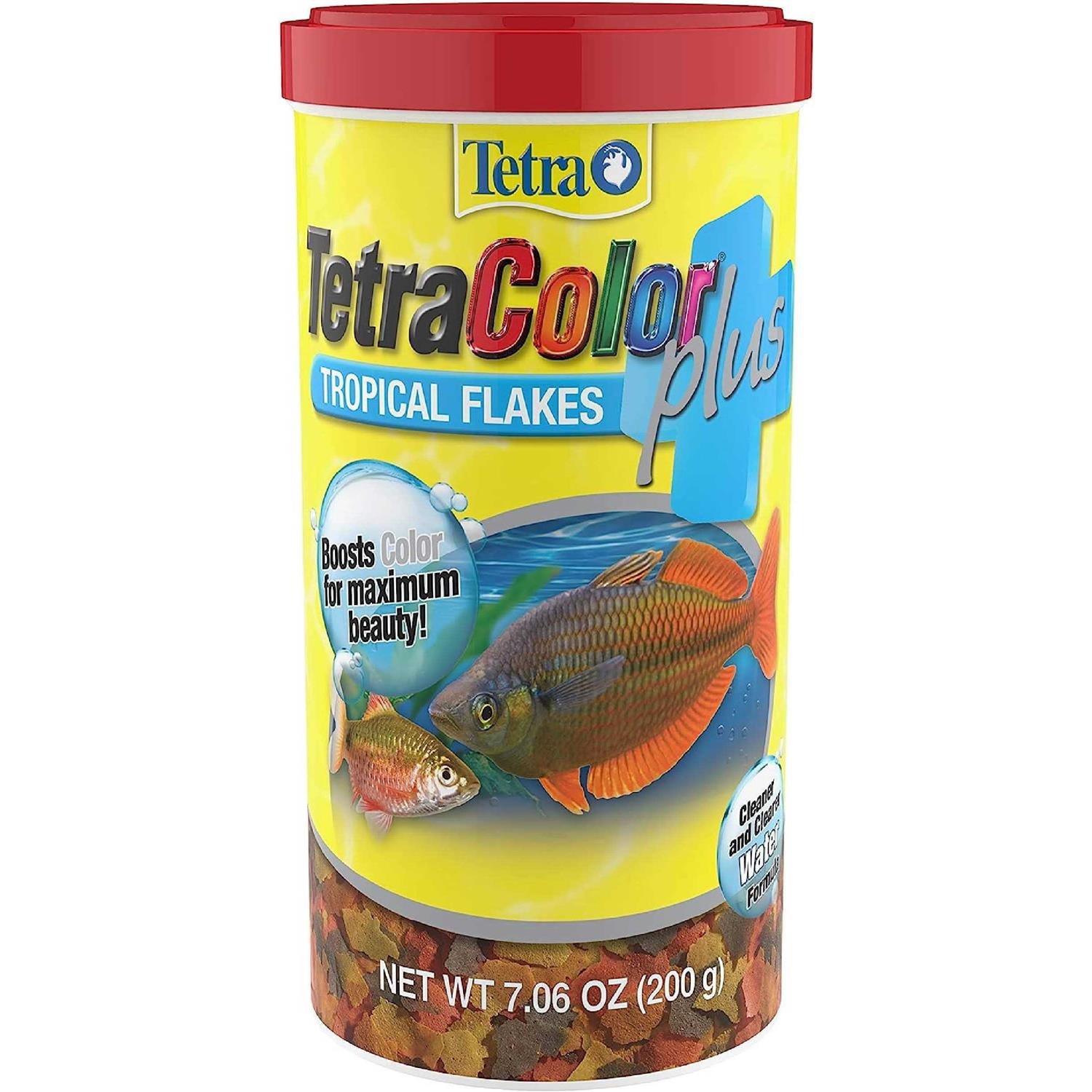 TetraColor Plus Tropical Fish Food Flakes