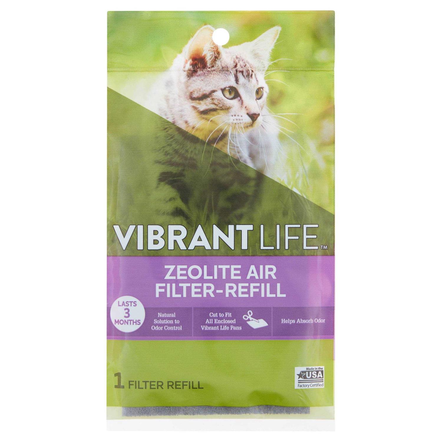 Vibrant Life Zeolite Air Cat Filter-Refill