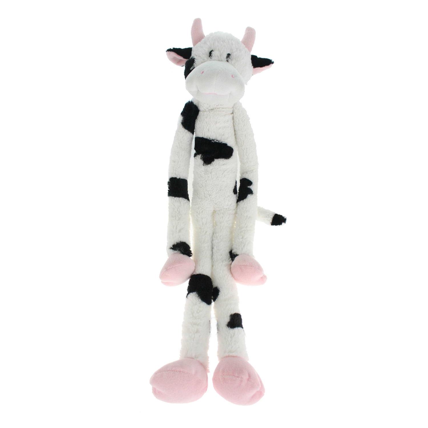 Multipet Swingin Slevins Dog Toy Cow