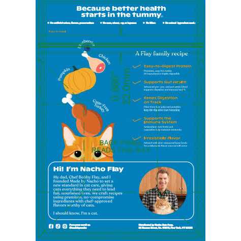 Made by Nacho Digestive Support Cage-Free Turkey & Pumpkin Recipe Dry Cat Food