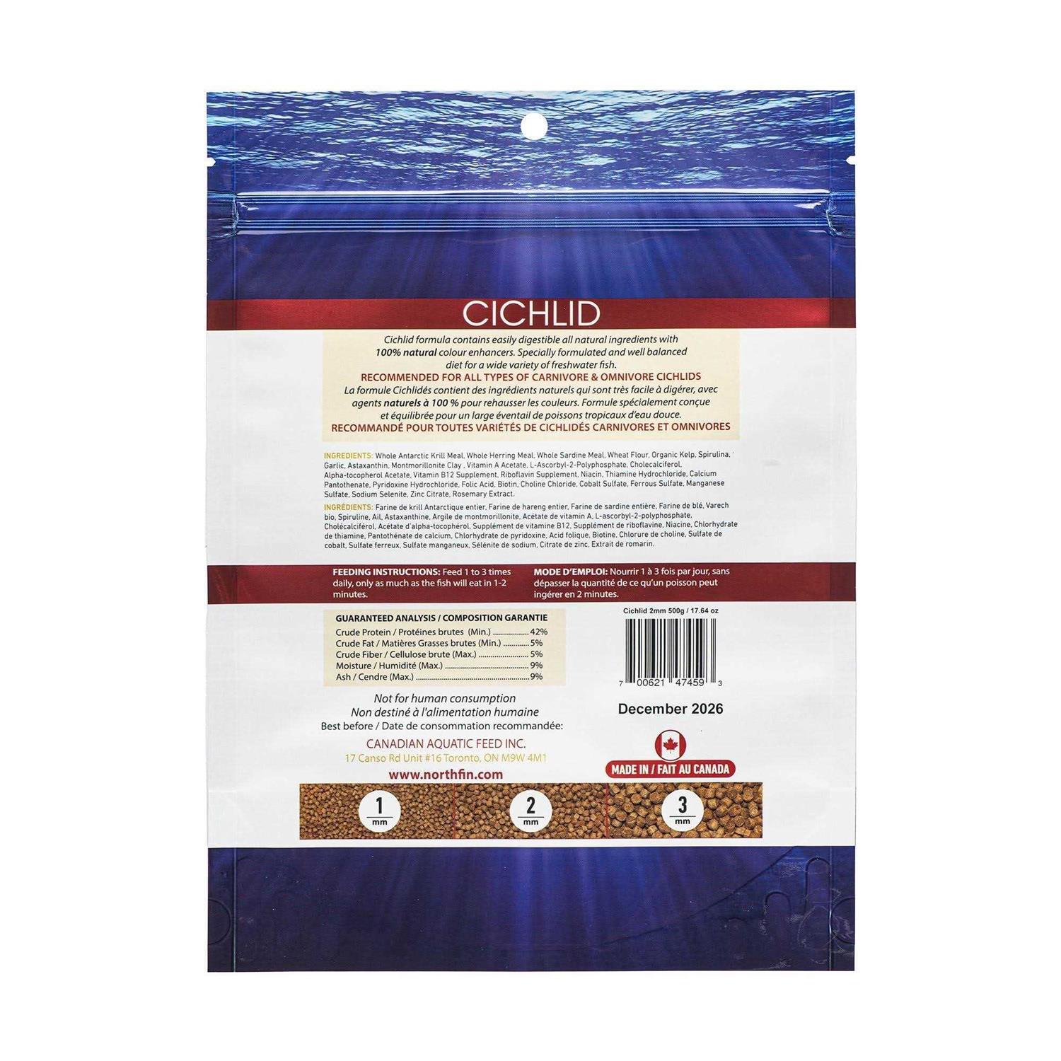 Northfin Cichlid Formula