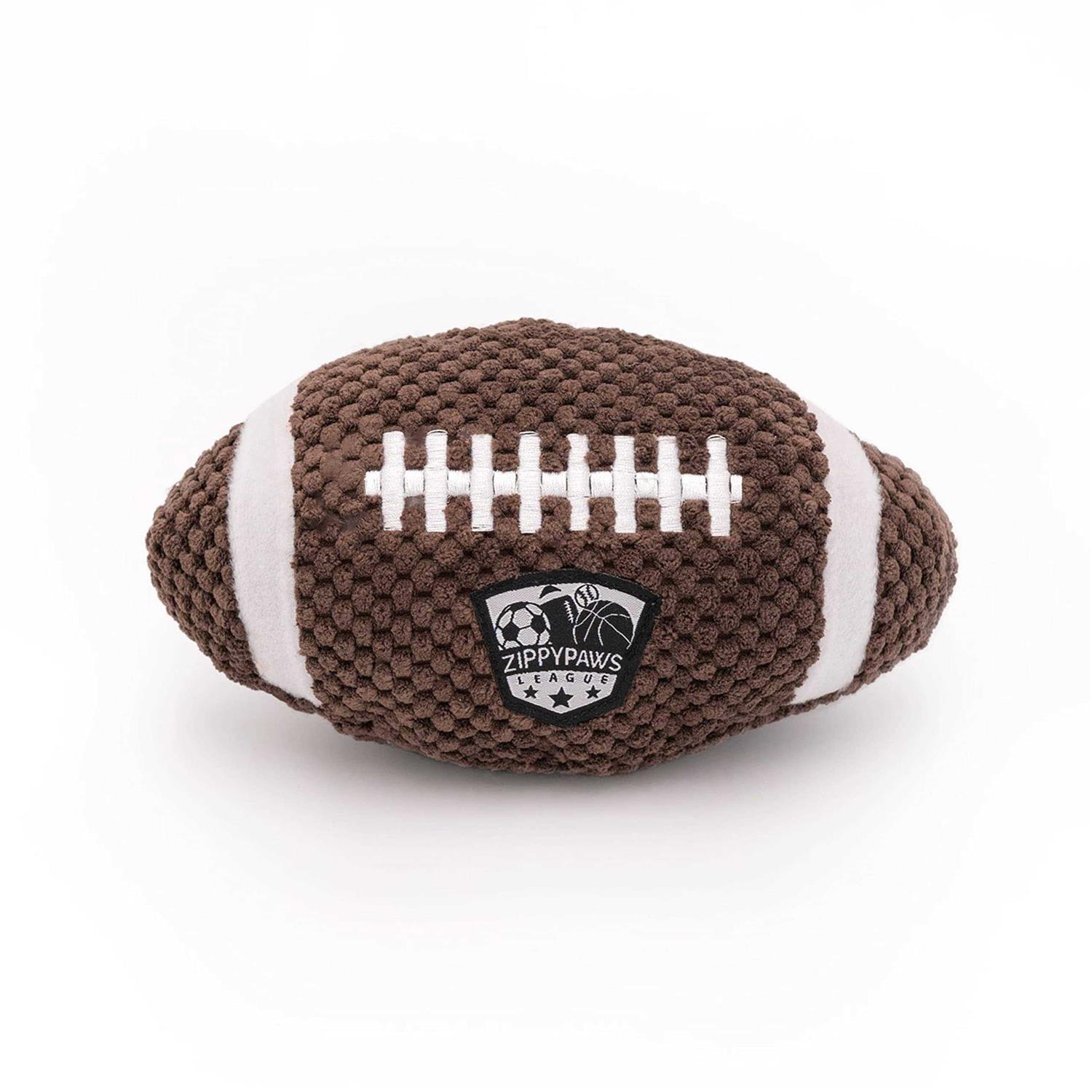 ZippyPaws SportsBallz Football Dog Toy