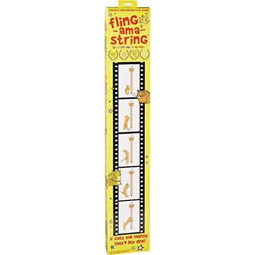 Moody Pet Fling-Ama-String Cat Toy