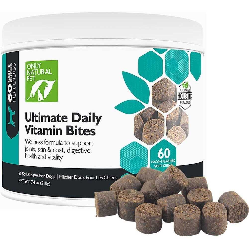 Only Natural Pet Ultimate Daily Vitamin Bites Dog 60 Chews