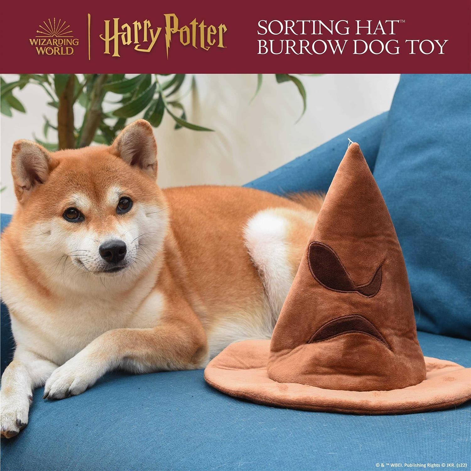 Harry Potter House Sorting Hat Burrow Pet Toy