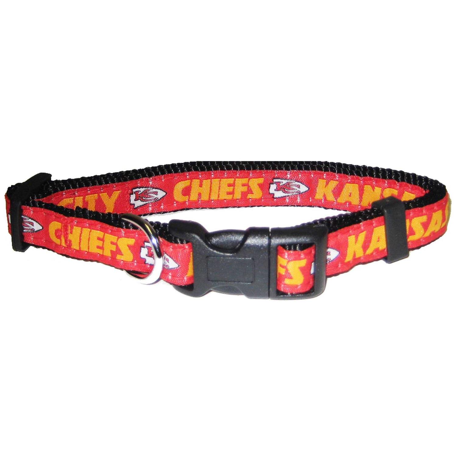 Pets First Kansas City Chiefs Dog Collar