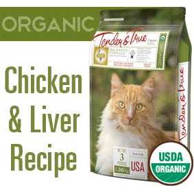 Tender & True Organic Chicken & Liver Recipe Cat Food