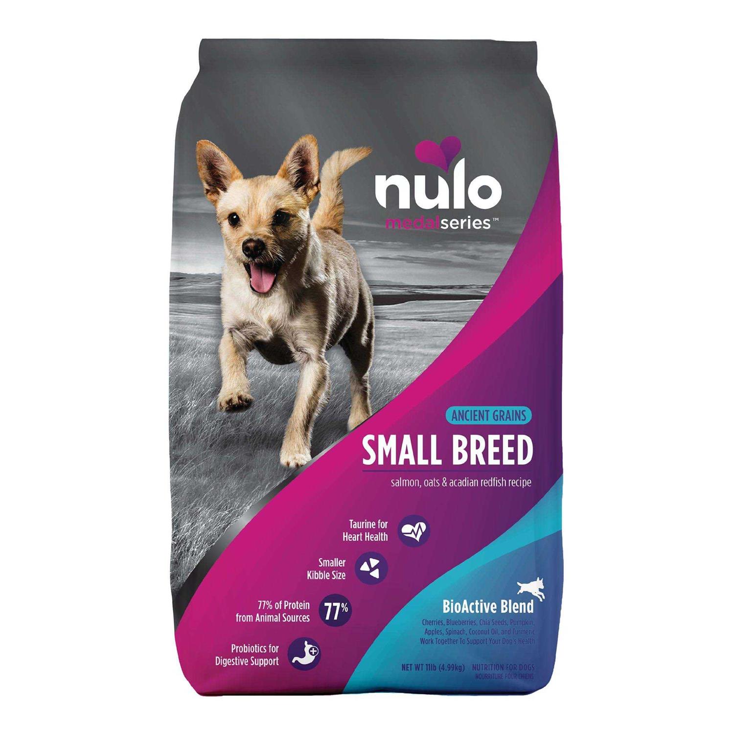 Nulo MedalSeries Ancient Grains Salmon Oats & Acadian Redfish Small Breed Dry Dog Food