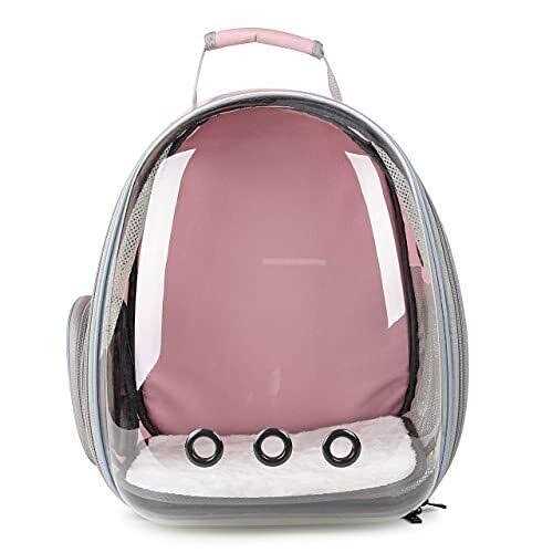 Lollimeow Pet Carrier Backpack, Bubble Backpack Carrier, Cats and Puppies,Airline-Approved