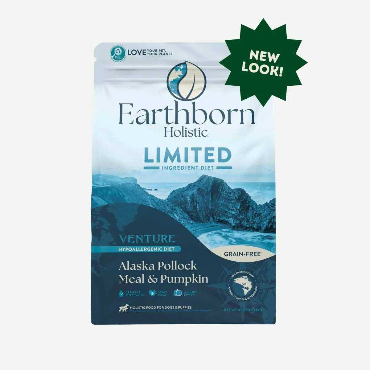 Earthborn Holistic Venture Limited Ingredient Grain Free Turkey Meal & Pumpkin Dry Dog Food