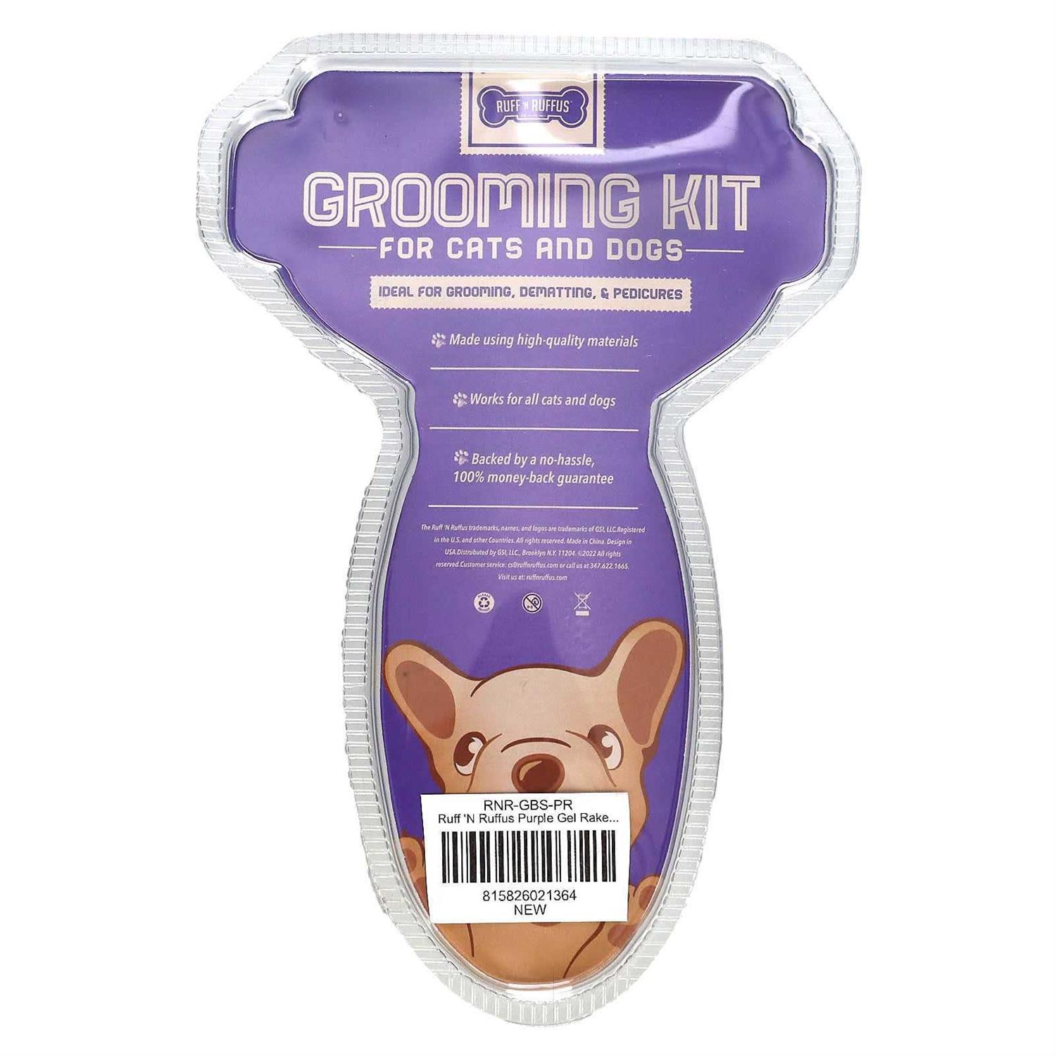 Ruff ‘N Ruffus, Grooming Kit for Cats and Dogs